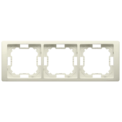 BASIC NEOS ramka 3-krotna, beżowy [20]
