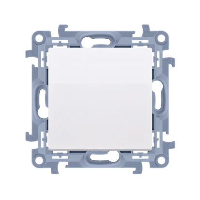 SIMON 10 łącznik jednobiegunowy 10AX, zaciski śrubowe, biały [10] --->[wyc.-zam. CW1C.01/11]