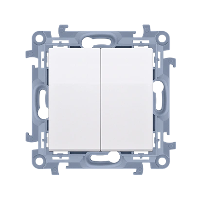 SIMON 10 Łącznik świecznikowy 10AX, zaciski śrubowe, biały [10] [ wycofany ] ---> zam. CW5C.01/11