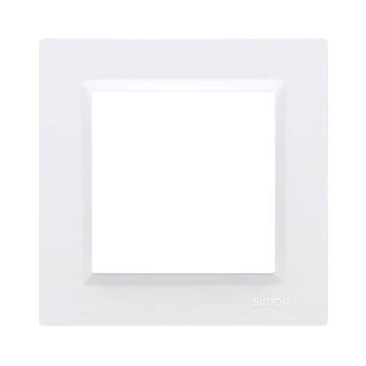 SIMON 10 ramka 1-krotna, biały [40]