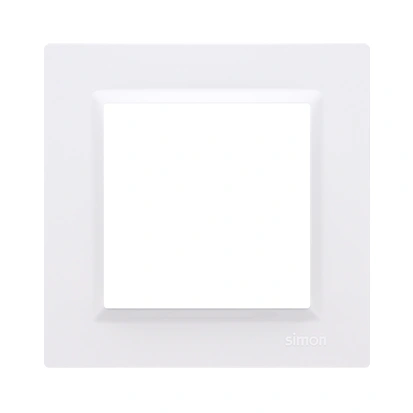 SIMON 10 Ramka 1-krotna, biały [40]