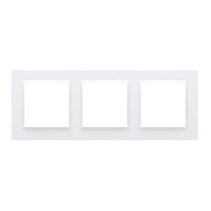 SIMON 10 Ramka 3-krotna, biały [20]
