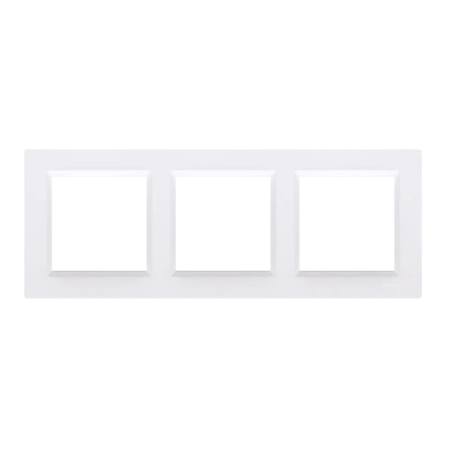 SIMON 10 ramka 3-krotna, biały [20]
