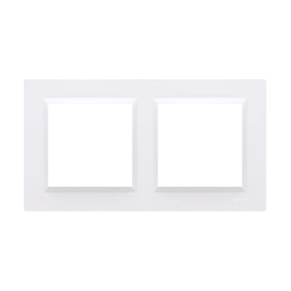 SIMON 10 ramka 2-krotna, biały [25]
