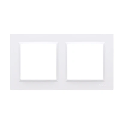 SIMON 10 Ramka 2-krotna, biały [25]