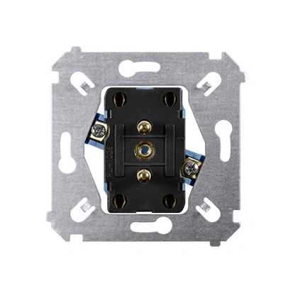 SIMON 54 Mechanizm gniazda wtyczkowego podwójne z uziemieniem 2x(2P+Z) 16AX, zaciski śrubowe [10]