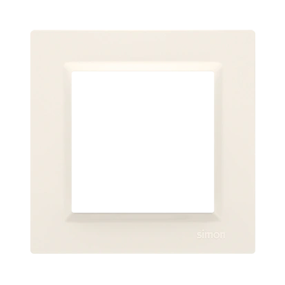 SIMON 10 ramka 1-krotna, kremowy [40]