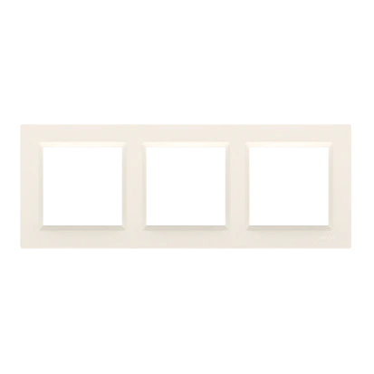 SIMON 10 ramka 3-krotna, kremowy [20]