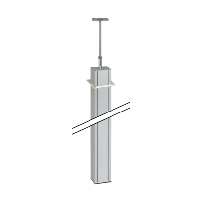 Kolumna 1-stronna, wys.3m, 70x60mm; aluminium