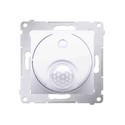 Simon 54 łącznik z czujnikiem ruchu z przekaźnikiem, biały [10] *Wymagana instalacja 3-przewodowa