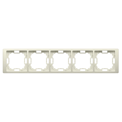 BASIC NEOS ramka 5-krotna, beżowy [20]