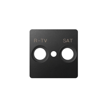 SIMON 82 Pokrywa do gniazda antenowego RTV-SAT, grafit [20]