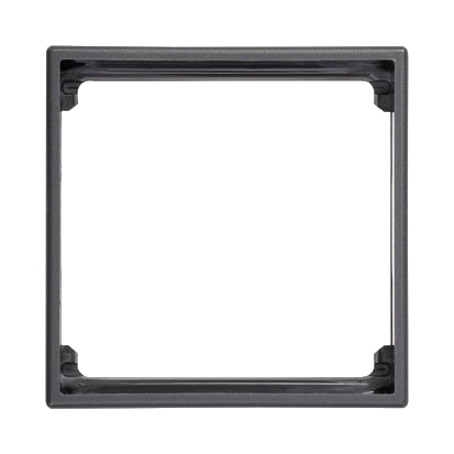 Adapter S500 na 1 moduł K45 (45x45mm); szary grafit