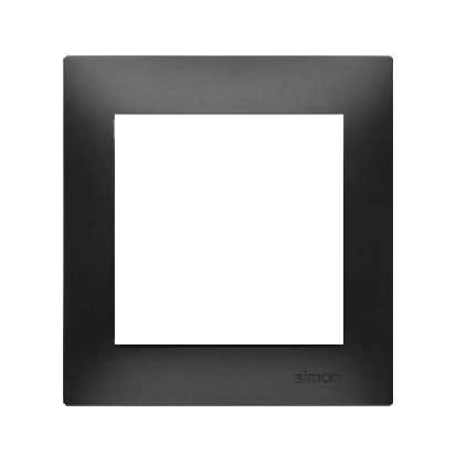 Simon 54 PREMIUM ramka 1-krotna, czarny [40]