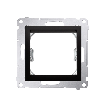 Simon 54 Adapter (przejściówka) na osprzęt standardu 45×45mm, czarny [10]