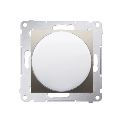 Simon 54 Sygnalizator świetlny LED [światło białe] 230V, zaciski śrubowe, złoty mat [10]