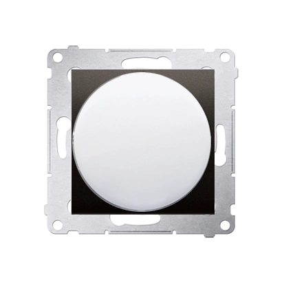 Simon 54 Sygnalizator świetlny LED [światło białe] 230V, zaciski śrubowe, brąz mat [10]