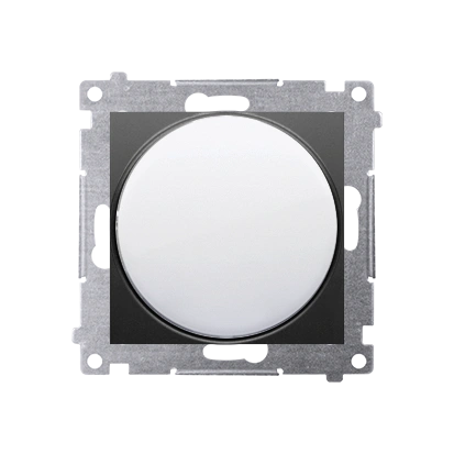 Simon 54 Sygnalizator świetlny LED [światło białe] 230V, zaciski śrubowe, czarny [10]