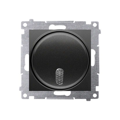 Simon 54 Dzwonek elektroniczny 8–12V 70dB, zaciski śrubowe, czarny [10]