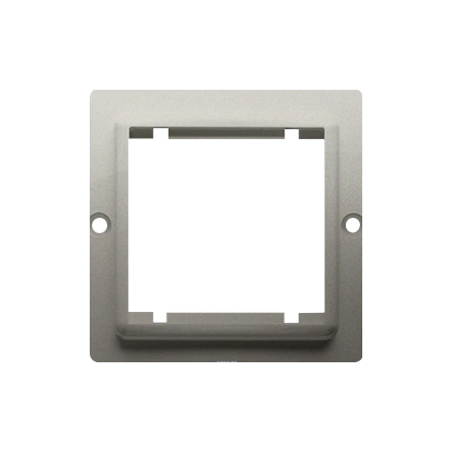 BASIC MODUŁ Adapter (przejściówka) na osprzęt standardu 45×45mm, satynowy met. [20]