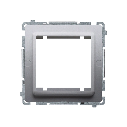 BASIC MODUŁ Adapter (przejściówka) na osprzęt standardu 45×45mm, mocowanie na wkręty i łapki, stal inox [10]