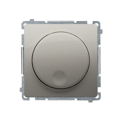 BASIC MODUŁ Regulator 1–10V, satynowy met. [10] *do załączania i regulacji źrodeł światła z zasilaczami sterowanymi 1–10V