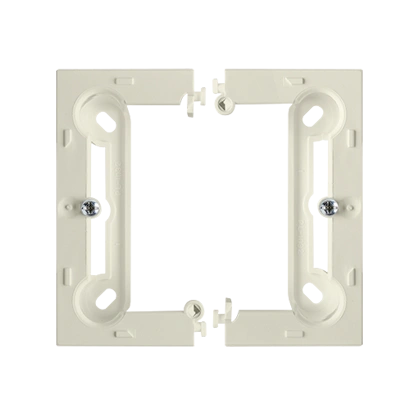 BASIC NEOS puszka natynkowa pojedyncza, składana, głębokość 40mm, beżowy [10]
