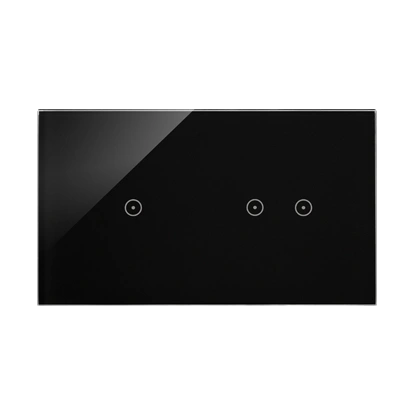 Simon 54 TOUCH Panel dotykowy 2 moduły - 1 pole dotykowe + 2 pola dotykowe poziome, zastygła lawa [5]