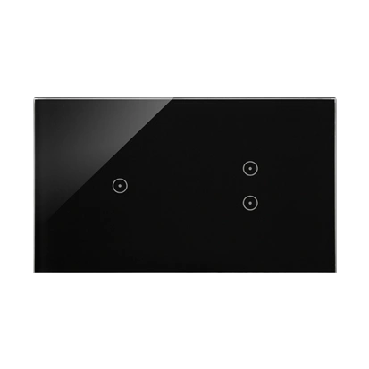 Simon 54 TOUCH Panel dotykowy 2 moduły - 1 pole dotykowe + 2 pola dotykowe pionowe, zastygła lawa [5]
