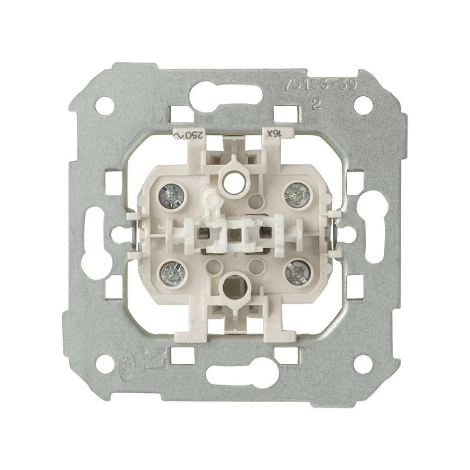 SIMON 82 Mechanizm łącznika dwubiegunowego 16AX, zaciski śrubowe [10]