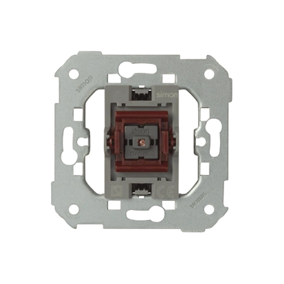 SIMON 82 Mechanizm łącznika jednobiegunowego z sygnalizacją załączania 16AX, 1 click (bez potrzeby ściągnia izolacji) [10]