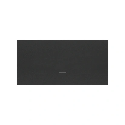 SIMON 100 Klawisz pojedynczy do łączników/przycisków mechanicznych, czarny mat [1]