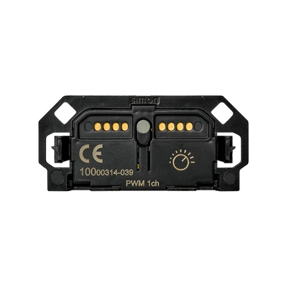 SIMON 100 ściemniacz do taśm LED (mechanizm 1/2, bez ramki montażowej)[120W przy 12VDC/240W przy 24VDC], zaciski śrubowe [1]