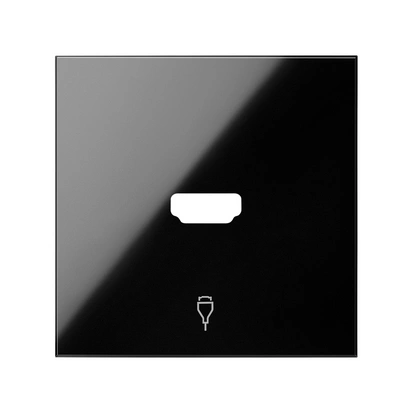 SIMON 100 Pokrywa do gniazda pojedynczego 1xHDMI, czarny [1]