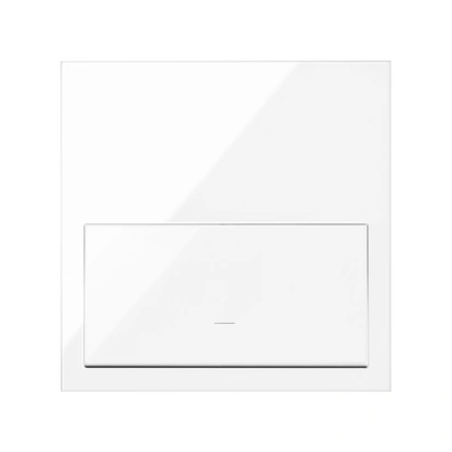 SIMON 100 Panel 1-krotny: 1 klawisz, biały [1]