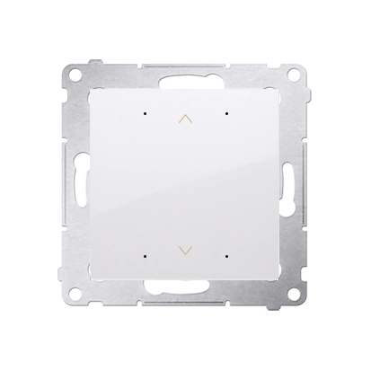 Simon 54 GO Sterownik przyciskowy do obsługi rolety, żaluzji, markizy, firany, sterowany smartfonem [WiFi]; 2x5A, 230V (moduł); biały [10]