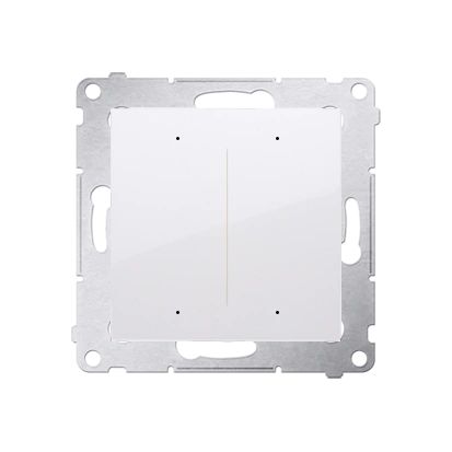 Simon 54 GO Sterownik przyciskowy oświetleniowy - 2 wyjścia 5A, sterowany smartfonem [WiFi]; 230V (moduł); biały [10]