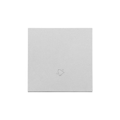 SIMON 55 Klawisz pojedynczy z piktogramem dzwonek" do: SP1M, aluminium mat [20]"