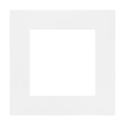 SIMON 55 ramka 1-krotna LINE, biały mat [40]