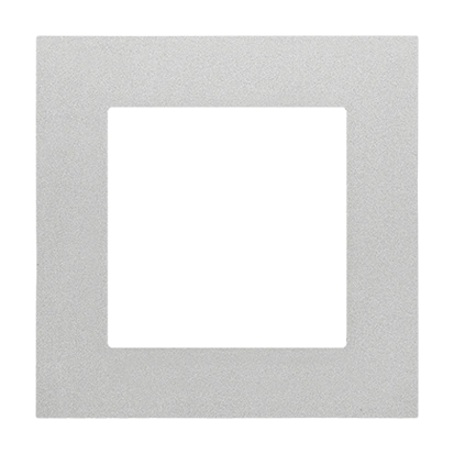 SIMON 55 ramka 1-krotna LINE, aluminium mat [40]