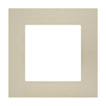 SIMON 55 Ramka 1-krotna LINE, szampański mat [40]