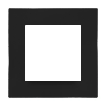 SIMON 55 Ramka 1-krotna LINE, czarny mat [40]