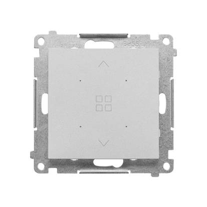 SIMON 55 Grupowy sterownik roletowy do kontroli sterowników lokalnych TEZ1L.01/.., aluminium mat [10]