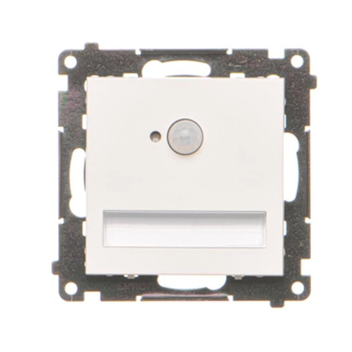 SIMON 55 oprawa oświetleniowa LED z czujnikiem ruchu 1,23W 15lm 230VAC, biały ciepły [3100K], biały mat [10]