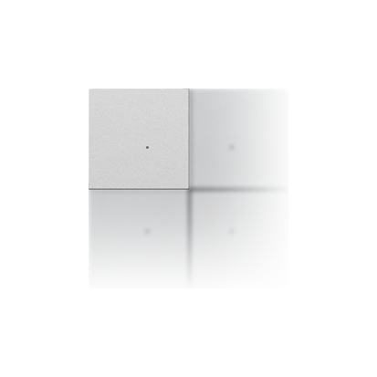 SIMON 55 Klawisz 1/4 personalizowany z możliwością nadruku piktogramów, aluminium mat [1]