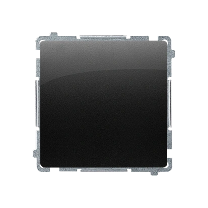 BASIC MODUŁ łącznik jednobiegunowy 10AX, szybkozłącza, czarny mat [10]