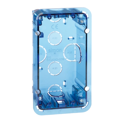 puszka podtynkowa S500 1-modułowa, 2x K45