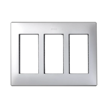 ramka obudowy S500 3-modułowa, 6x K45; aluminium