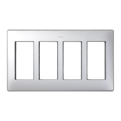 ramka obudowy S500 4-modułowa, 8x K45; aluminium
