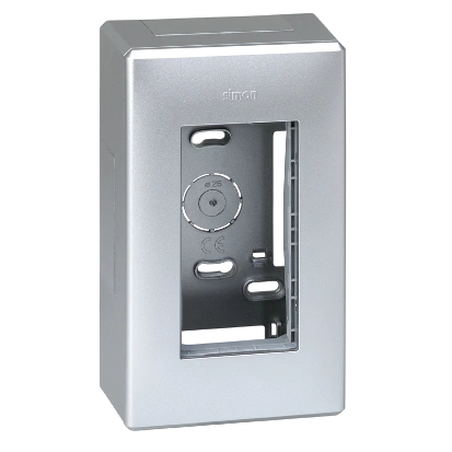 Obudowa natynkowa S500 1-modułowa, 2x K45; kompletna; aluminium